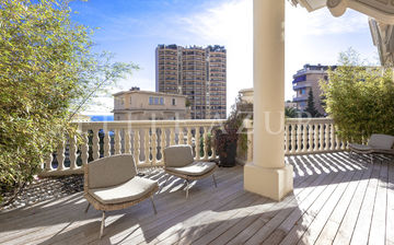 Монако – Сант Роман. Престижные трёхкомнатные апартаменты класса люкс с видом на море в одном из лучших районах Монако на продажу.